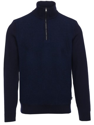 Темно-синій светр BOSS : фото - Invogue